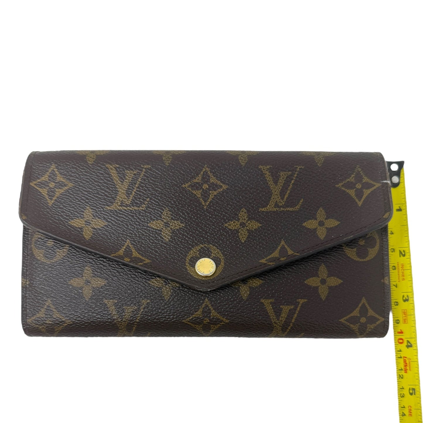 Sarah Wallet Luxury Designer By Louis Vuitton, Size: Large