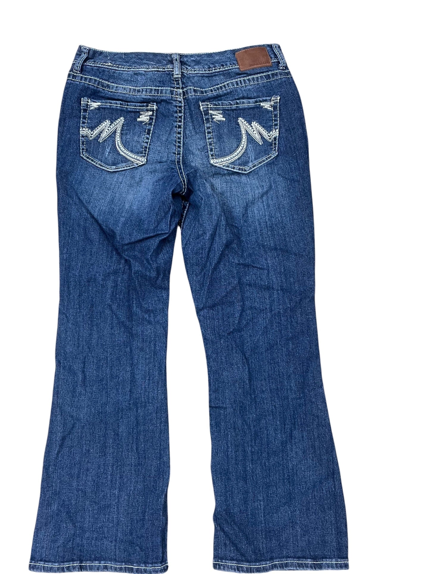 Jeans Boot Cut By Maurices In Blue Denim, Size:12P