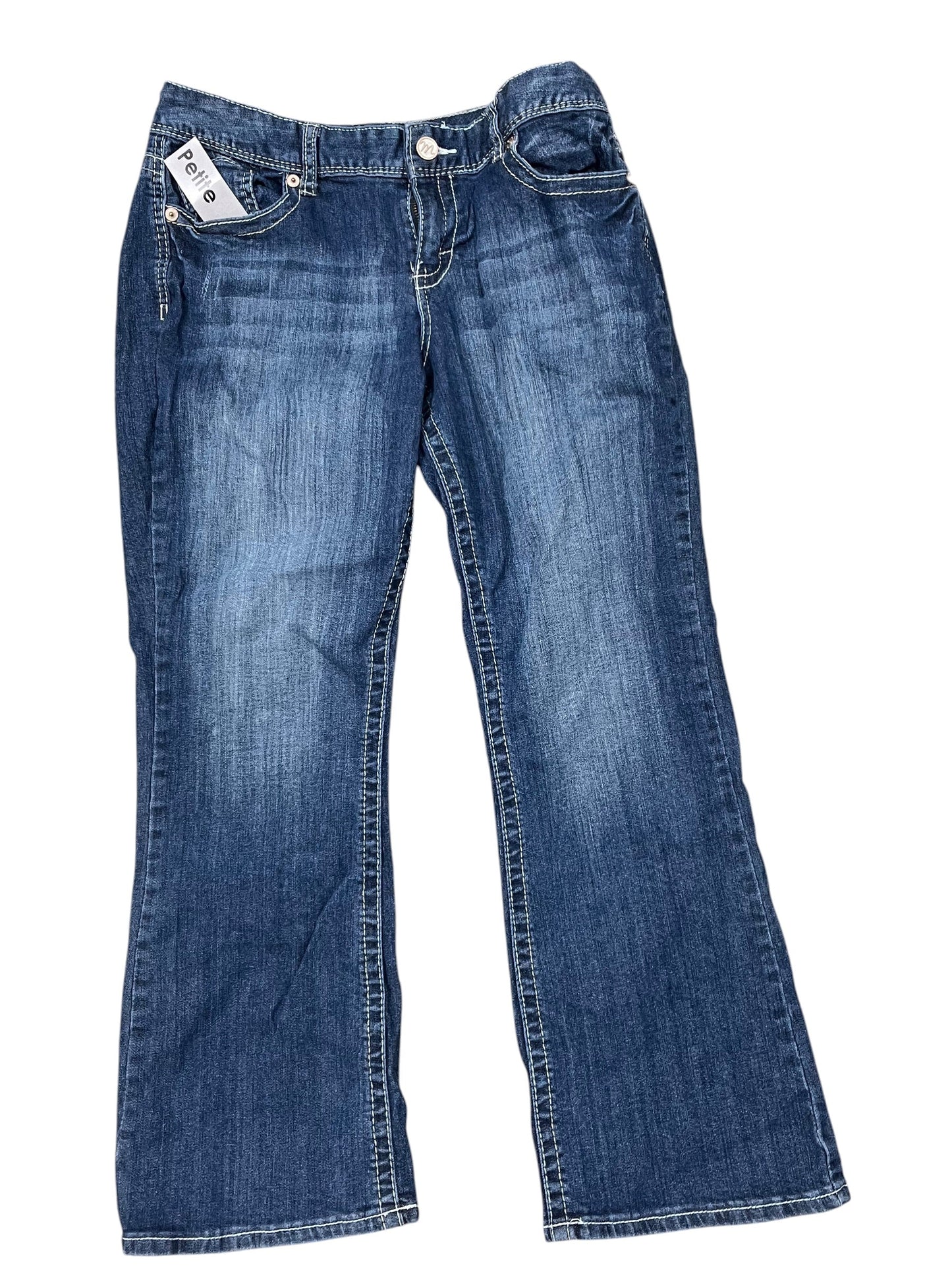 Jeans Boot Cut By Maurices In Blue Denim, Size:12P