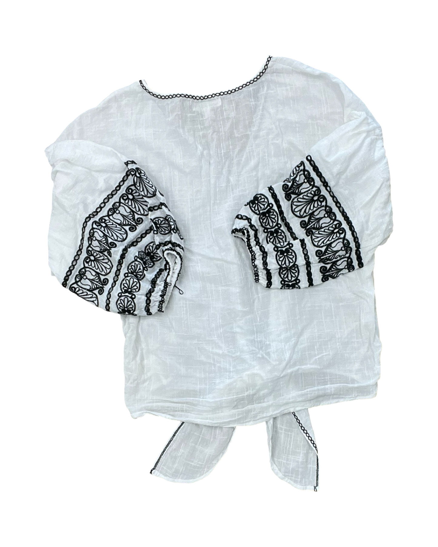 Top Ls By Max Studio In Black & White, Size:M