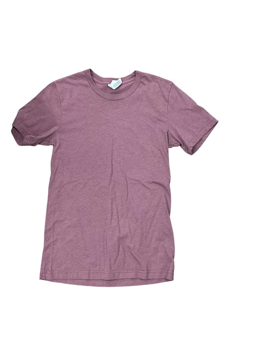 Top Ss Basic By Canvas In Mauve, Size:S