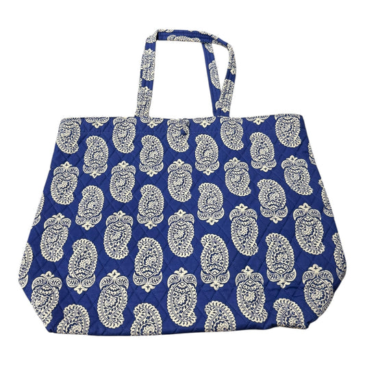 Tote By Vera Bradley In Blue, Size:Large