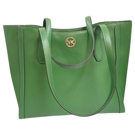 Handbag Designer By Michael Kors In Green, Size:Medium