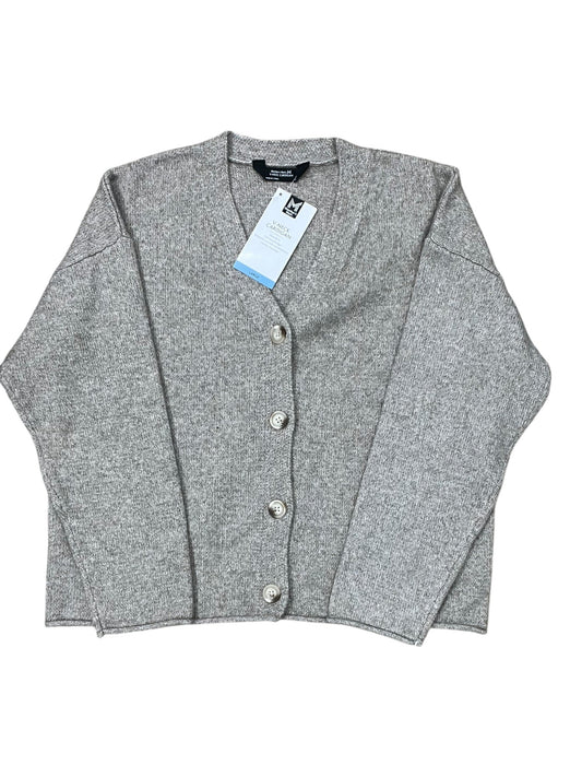 Sweater Cardigan By Members Mark In Tan, Size:L