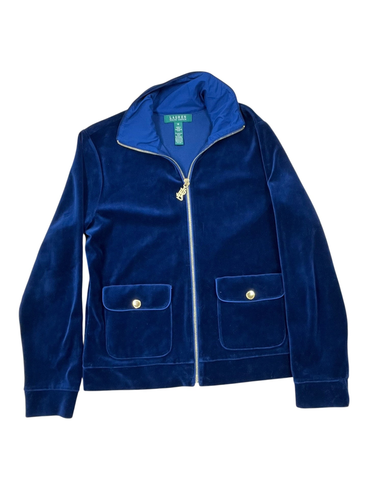 Jacket Other By Lauren By Ralph Lauren In Navy, Size:M