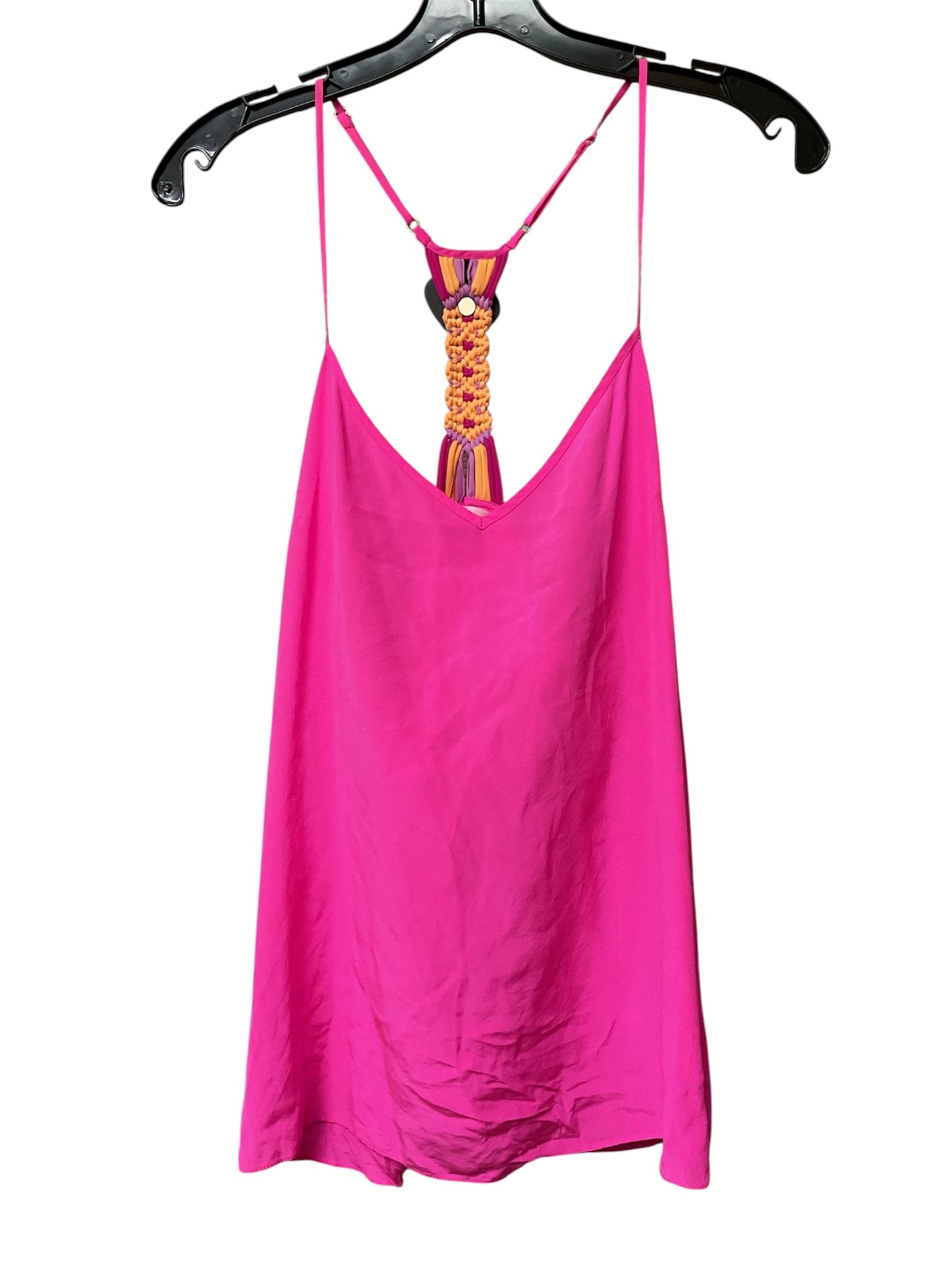 Top Sleeveless Designer By Lilly Pulitzer In Pink, Size:L