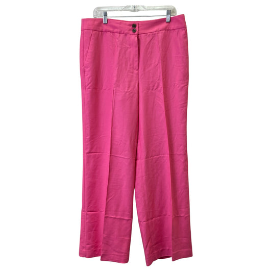 Pants Wide Leg By Talbots In Pink, Size:14