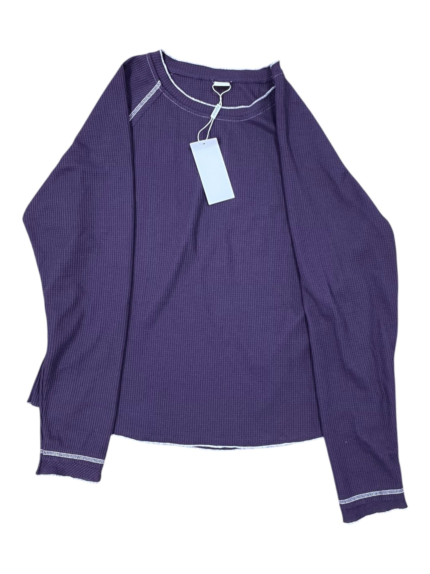 Top Ls By Clothes Mentor In Purple, Size:Xl