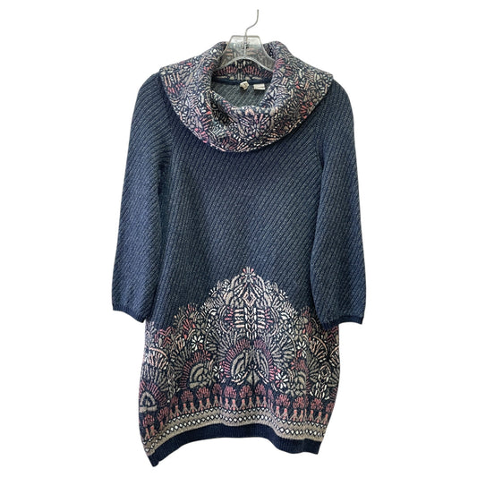 Dress Sweater By Moth In Blue, Size:S