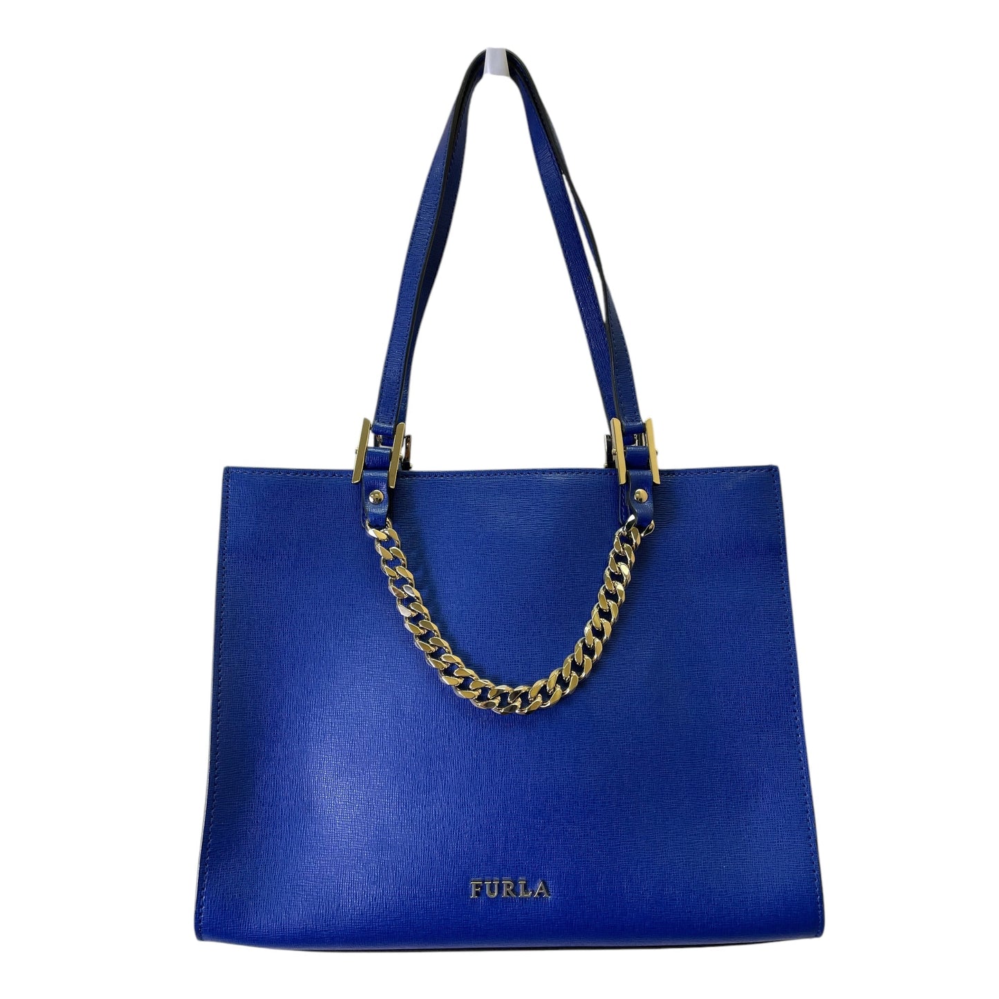 Handbag Luxury Designer By Furla In Blue, Size:Medium