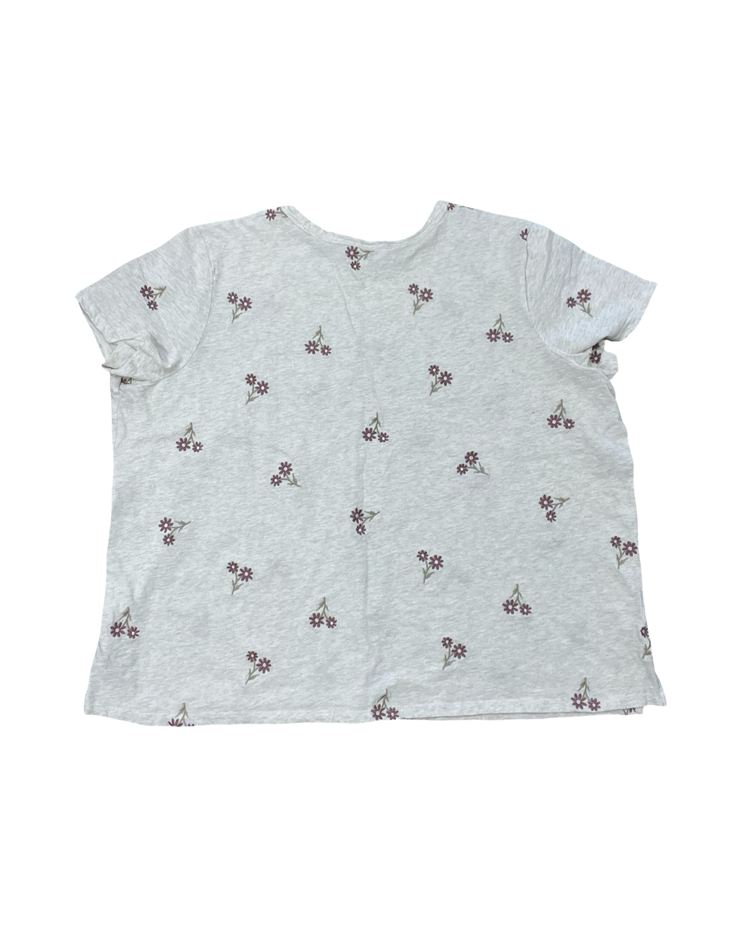 Top Ss By Maurices In Cream, Size:3X