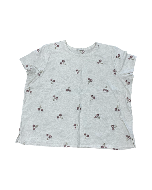 Top Ss By Maurices In Cream, Size:3X