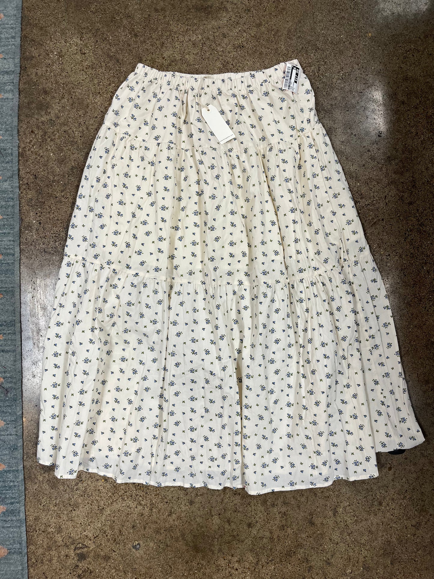 Skirt Maxi By By Together In Cream, Size:L