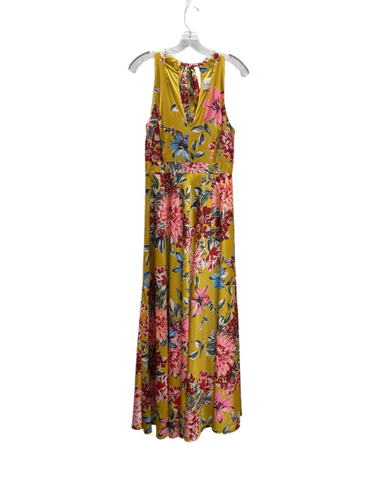 Dress Party Long By Nicole Miller In Yellow, Size:10P
