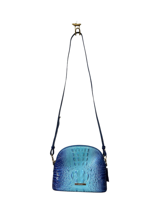 Crossbody Designer By Brahmin In Blue, Size:Small