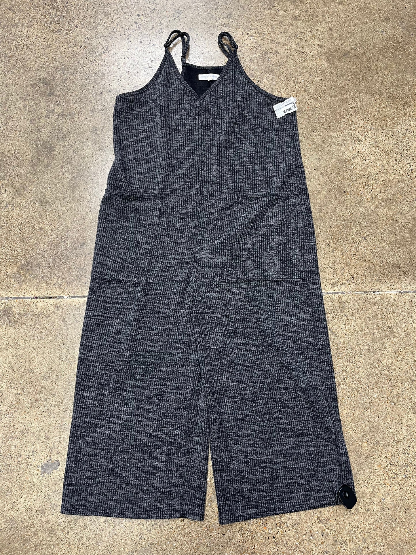 Jumpsuit By Simply Southern In Grey, Size:L