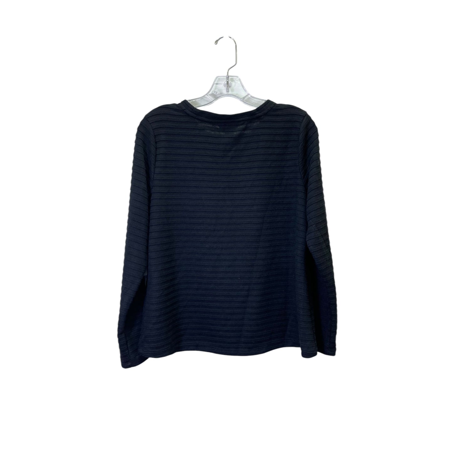 Sweater By Liz Claiborne In Black, Size:M