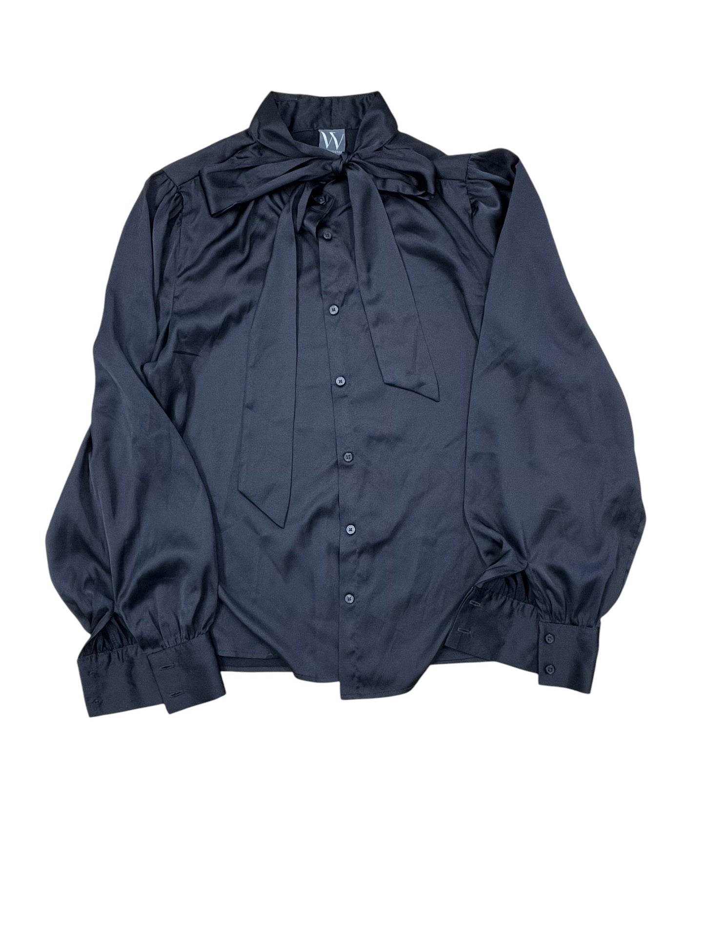 Top Ls By Worthington In Black, Size:L