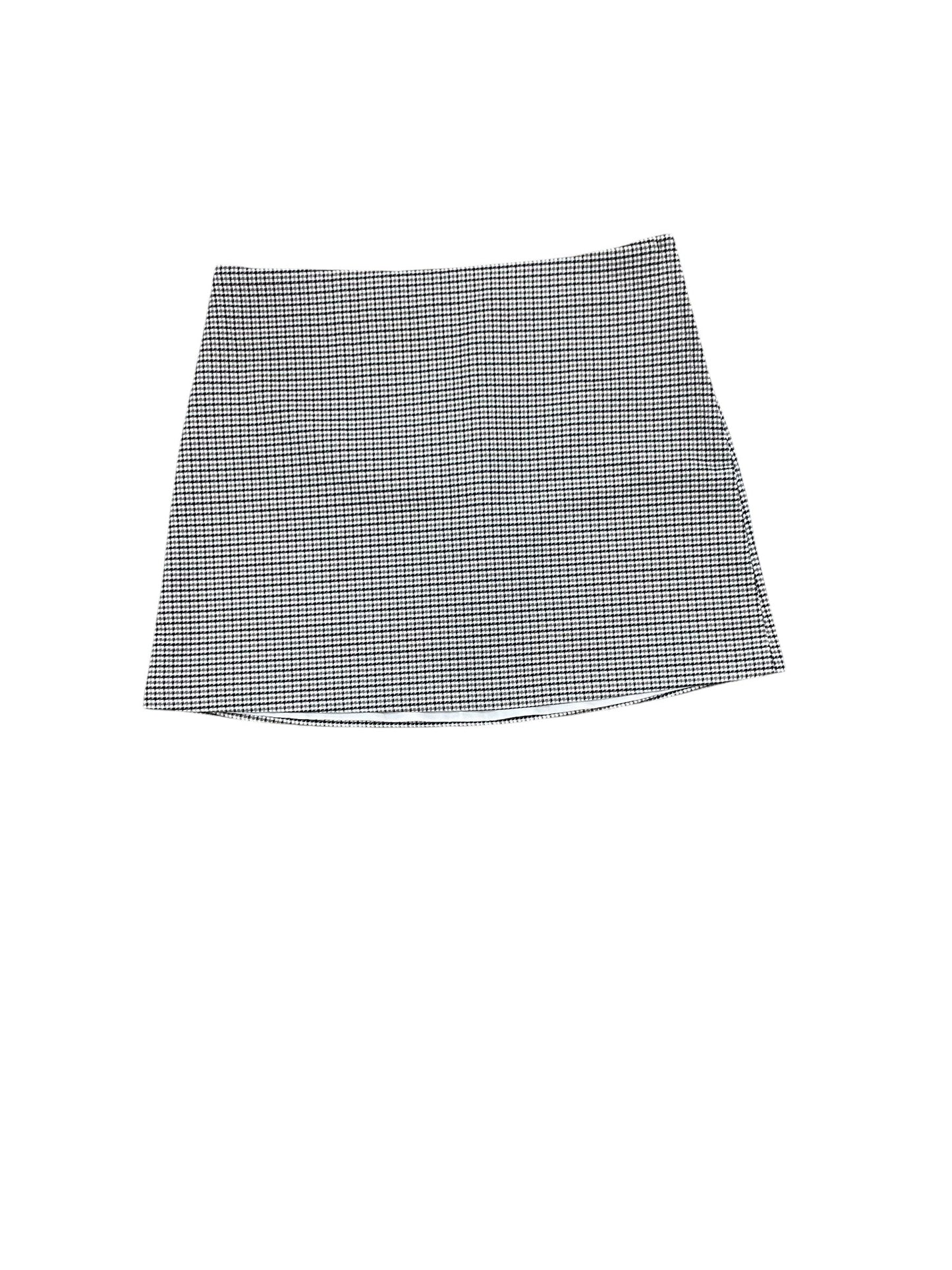 Skirt Mini & Short By H&M In Black & Tan, Size:8