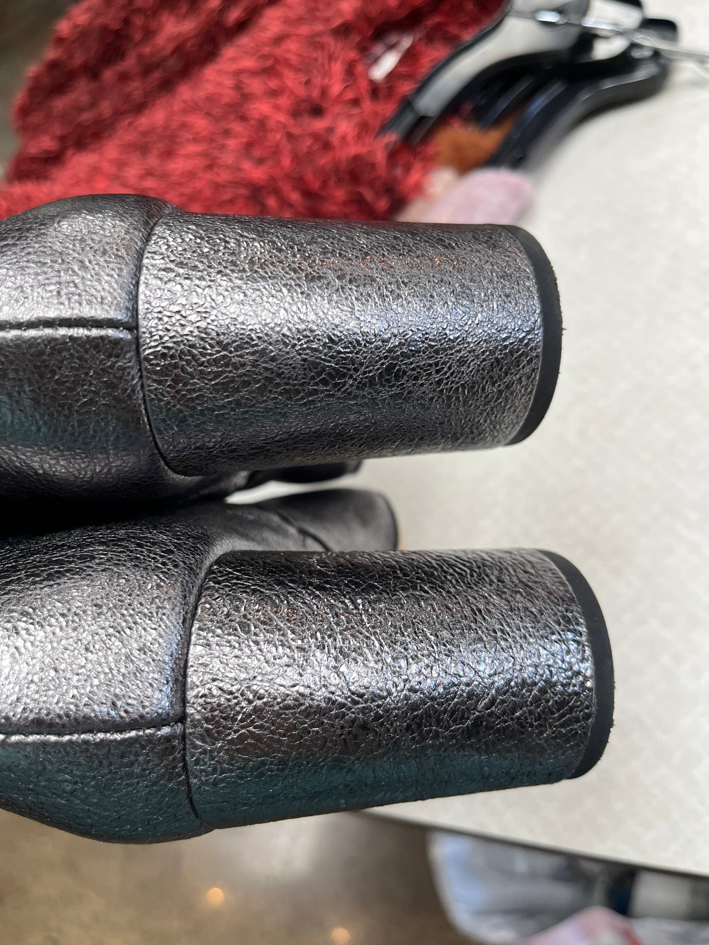 Boots Ankle Heels By Sam Edelman In Silver, Size:8.5