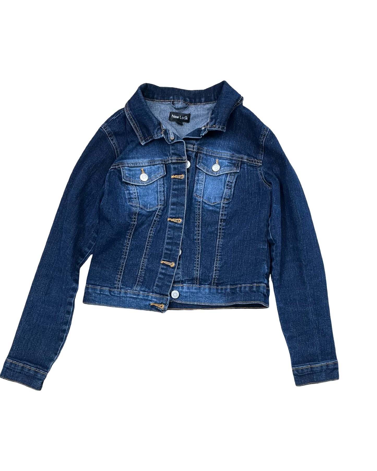 Jacket Denim By New Look In Blue Denim, Size:M