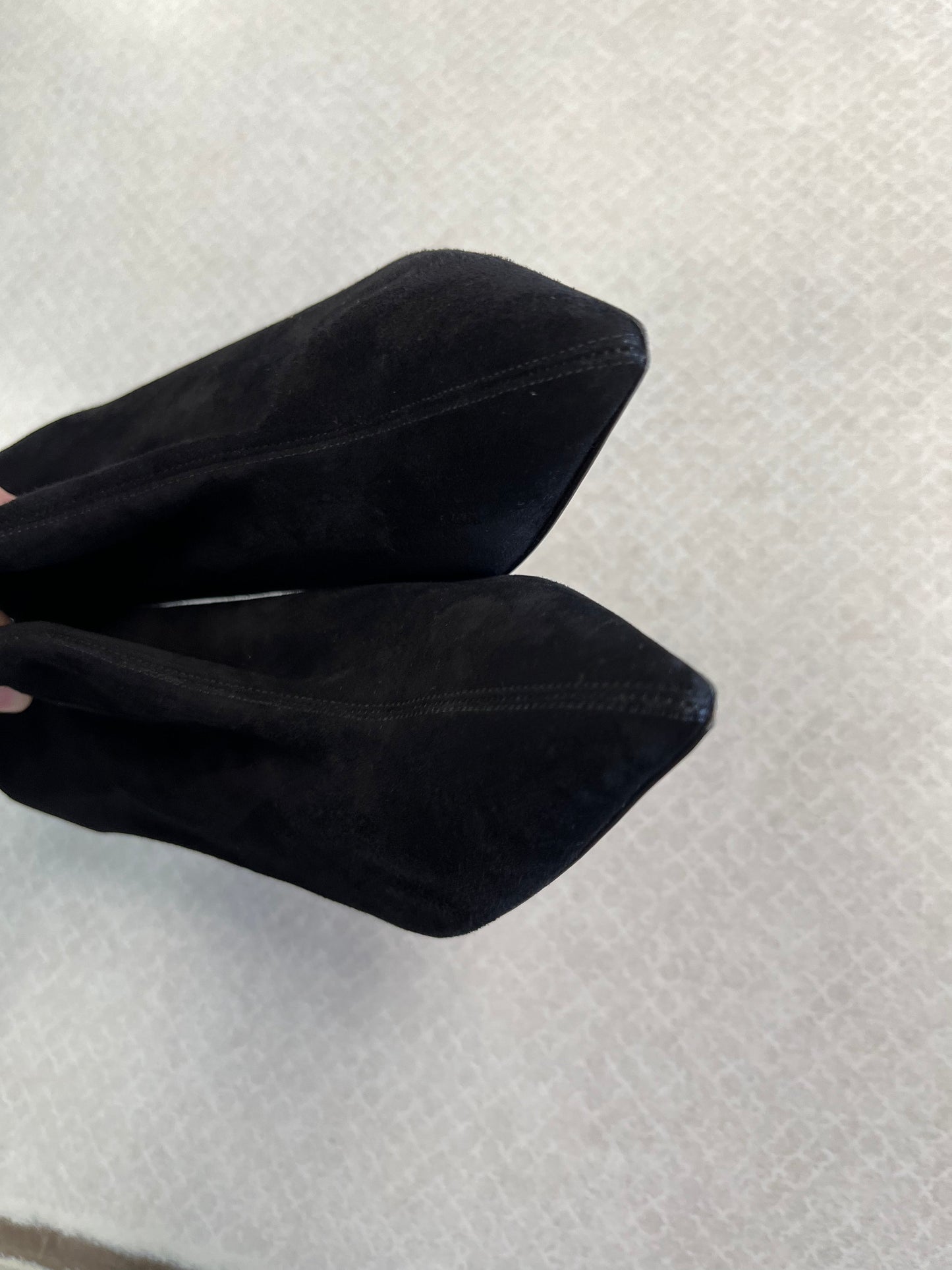 Boots Designer By Aquazzura In Black, Size:8