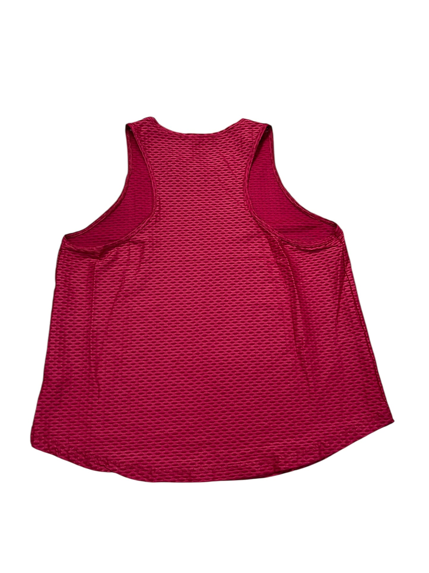 Athletic Tank Top By Cmb In Pink, Size:M