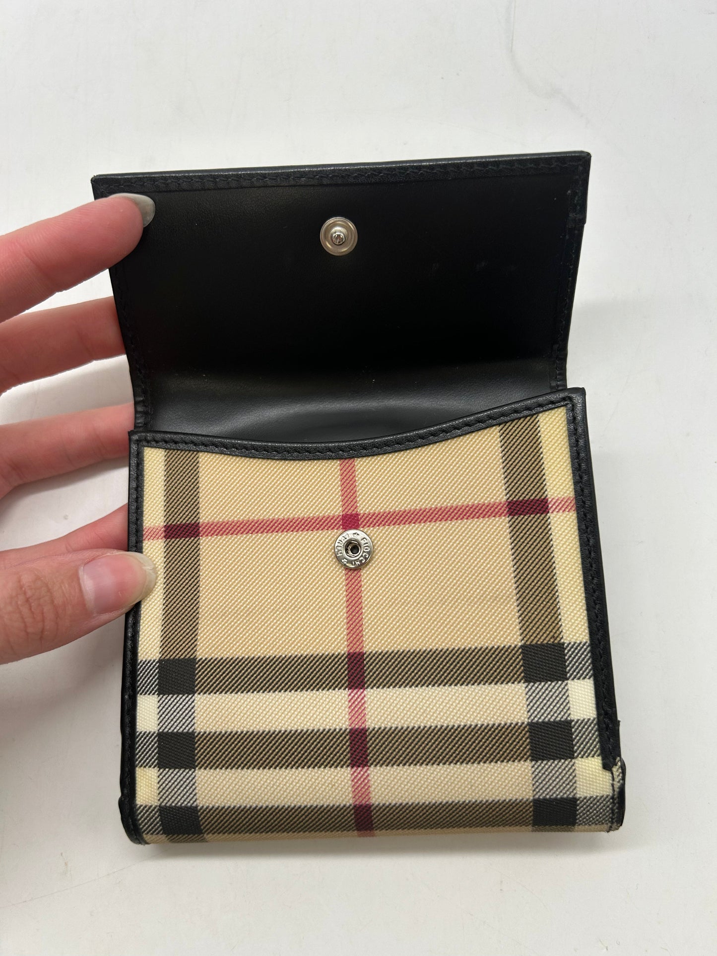Wallet Luxury Designer By Burberry, Size: Medium