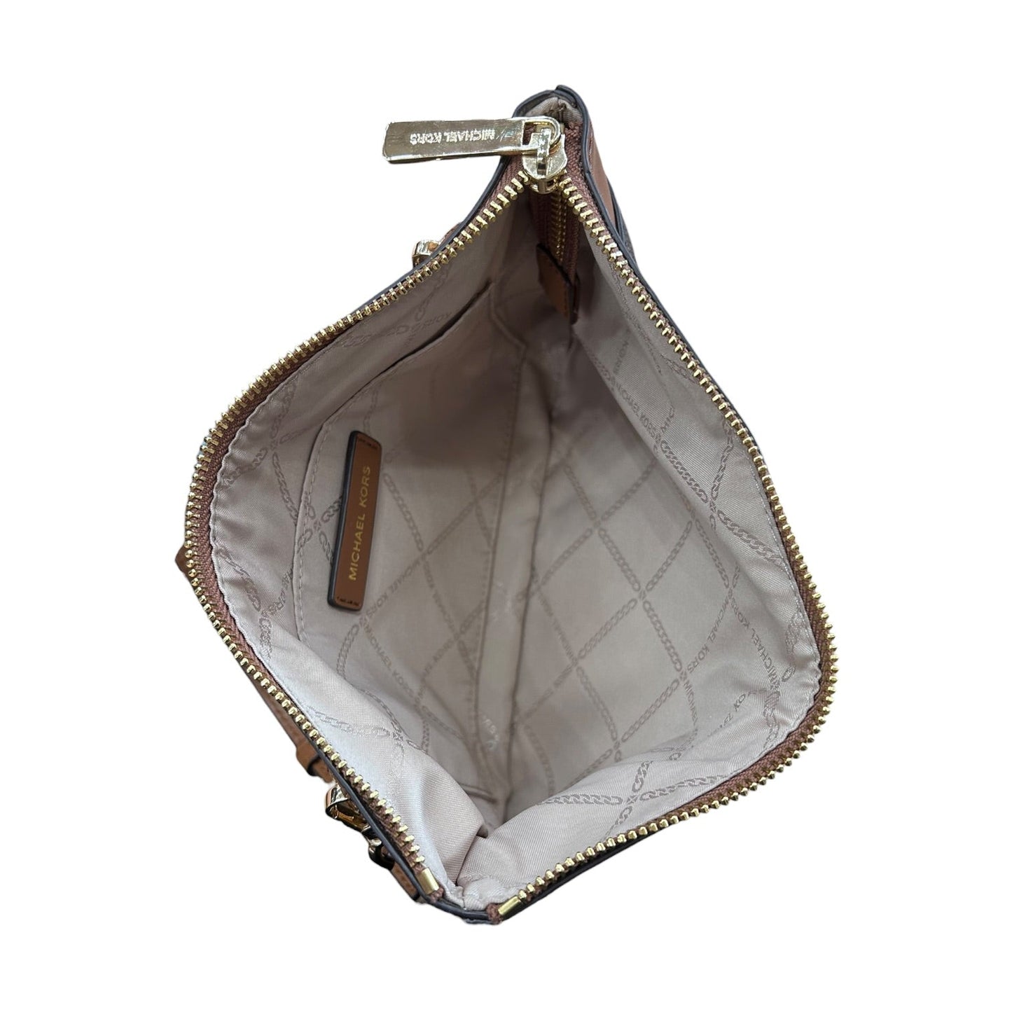 Handbag Designer By Michael Kors In Brown, Size:Small