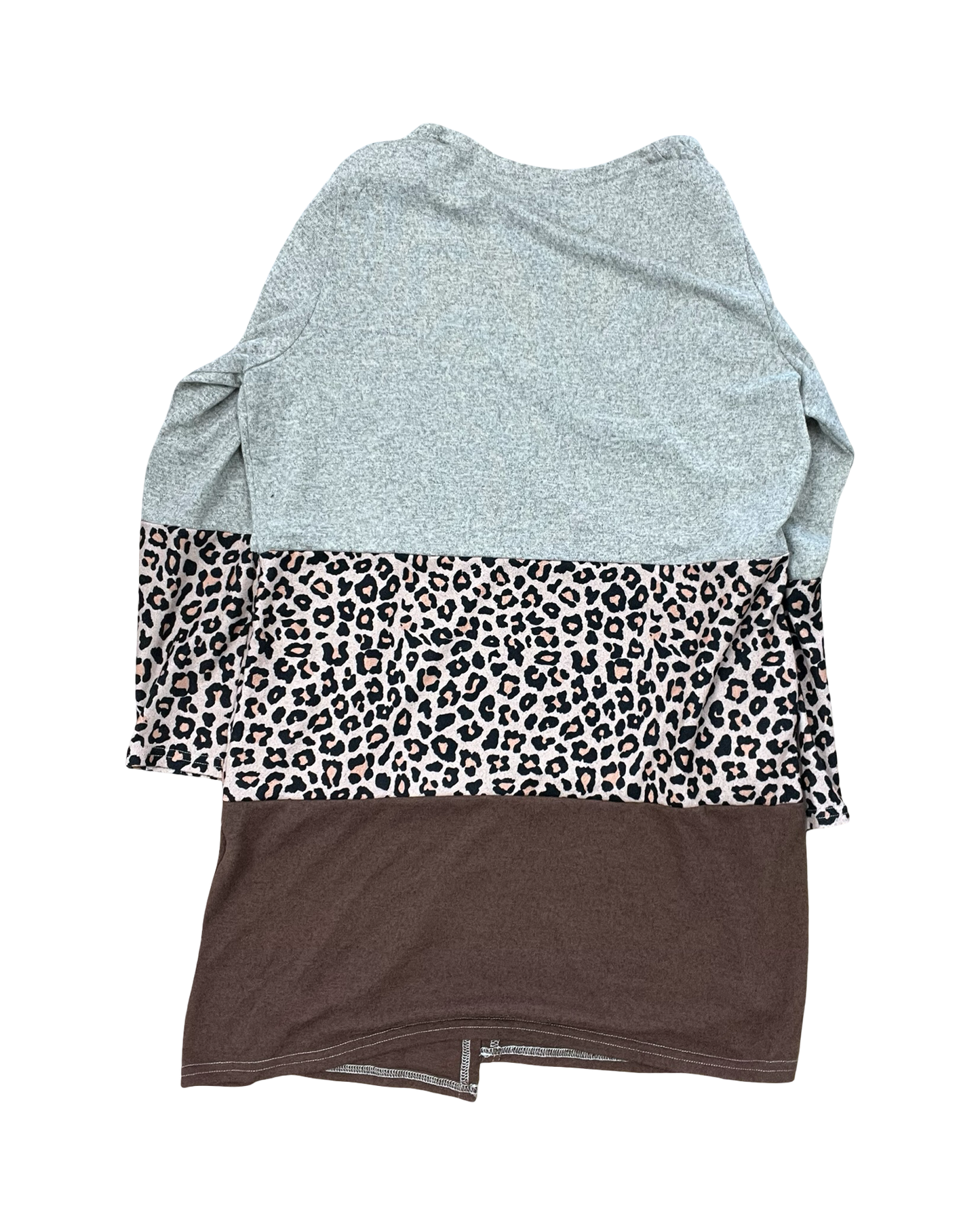 Cardigan By Clothes Mentor In Animal Print, Size:Xl