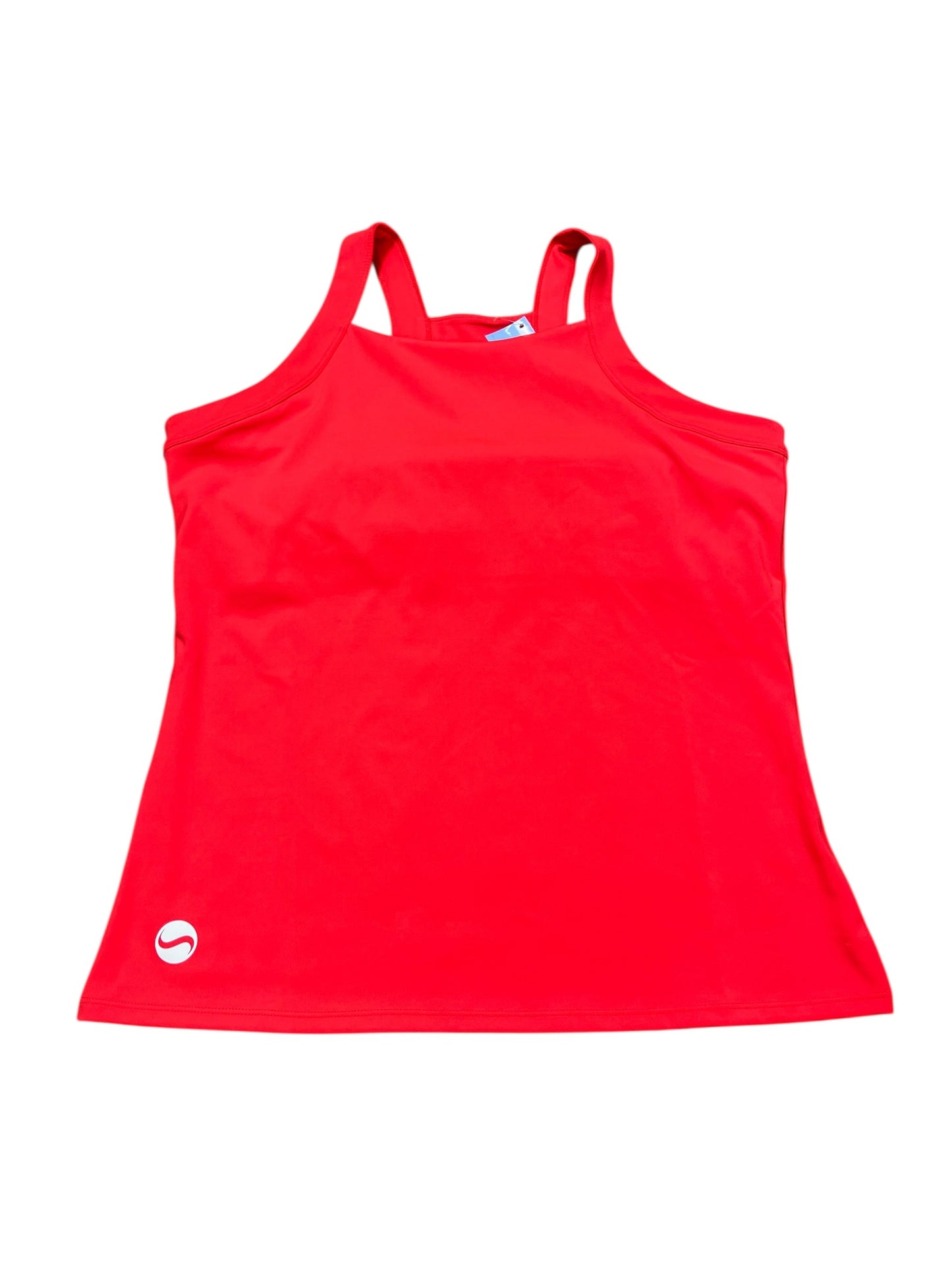 Athletic Tank Top By Clothes Mentor In Pink, Size:L