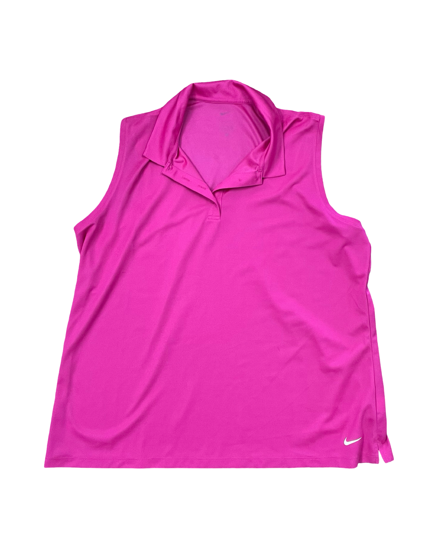 Athletic Tank Top By Nike In Pink, Size:1X