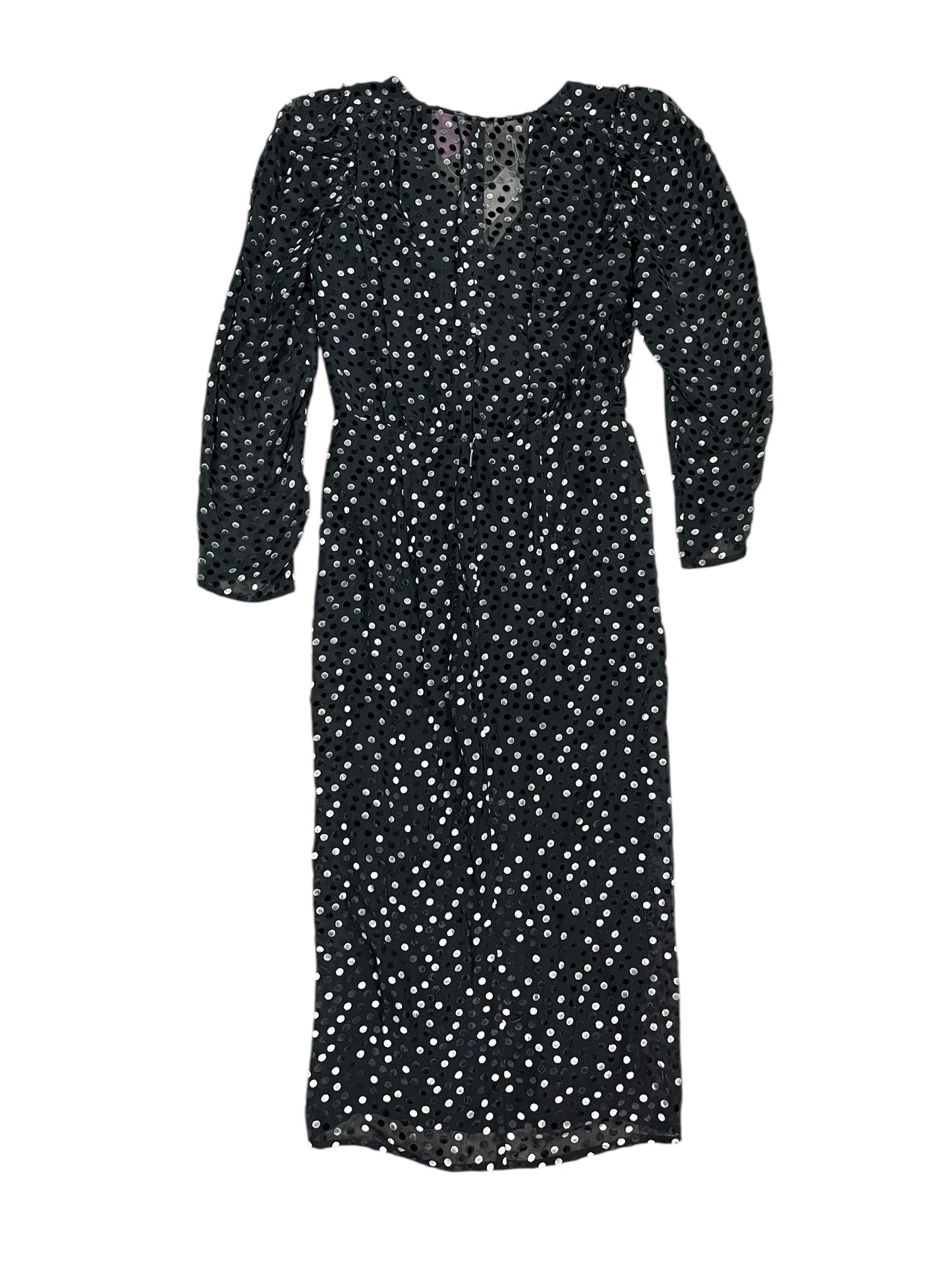 Dress Casual Midi By Rebecca Taylor In Black, Size:S