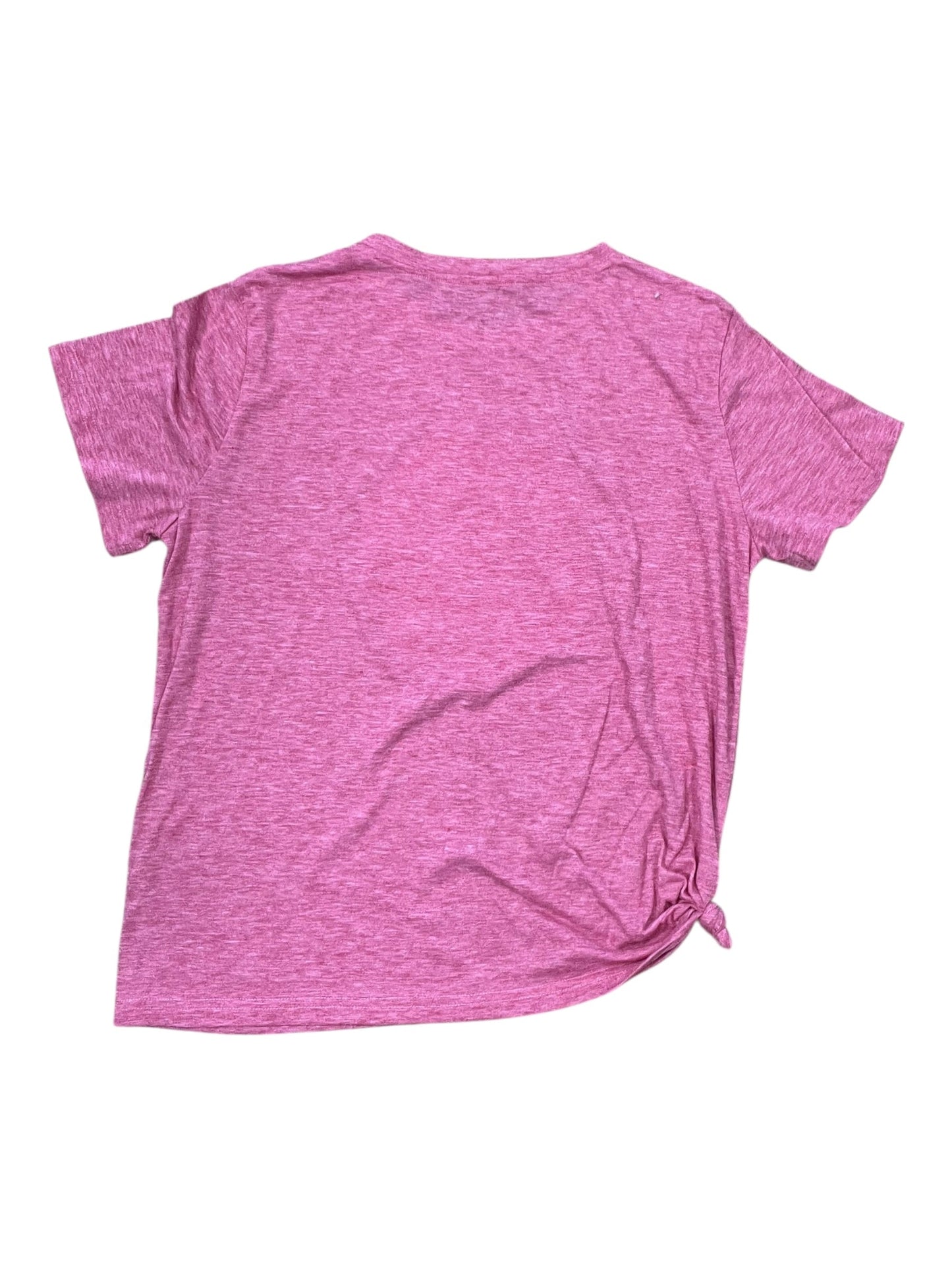 Top Ss Basic By Shein In Pink, Size:L