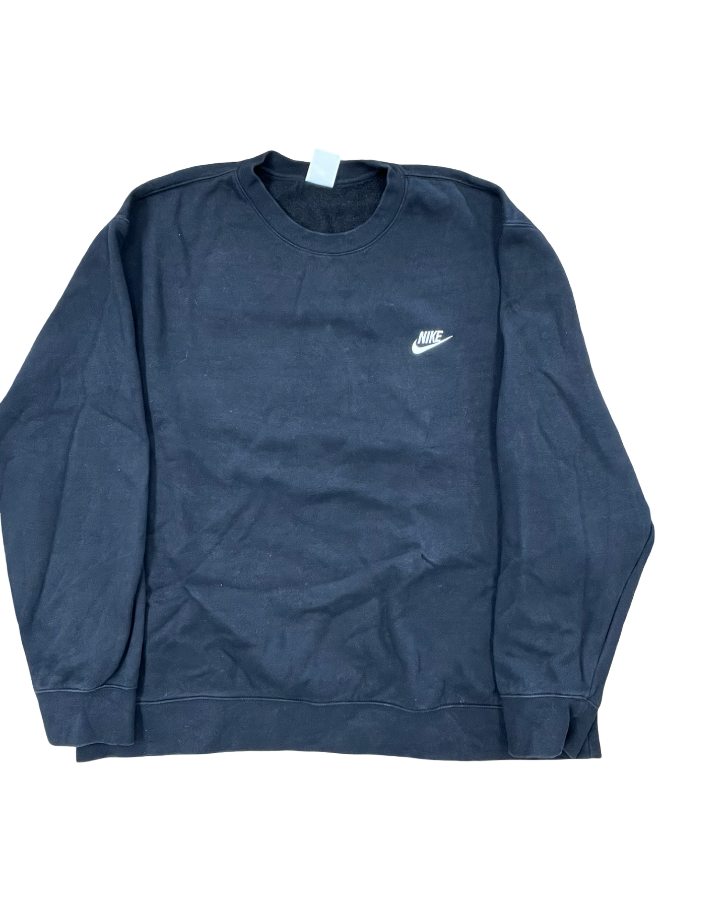 Athletic Sweatshirt Crewneck By Nike In Black, Size:1X