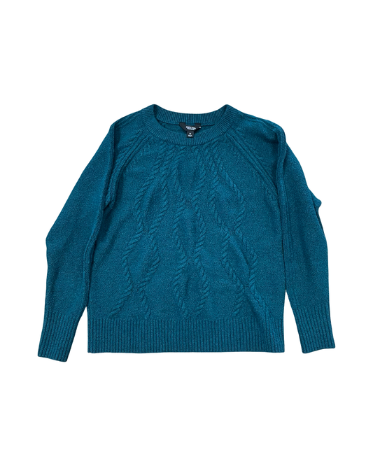 Sweater By Simply Vera In Green, Size:M
