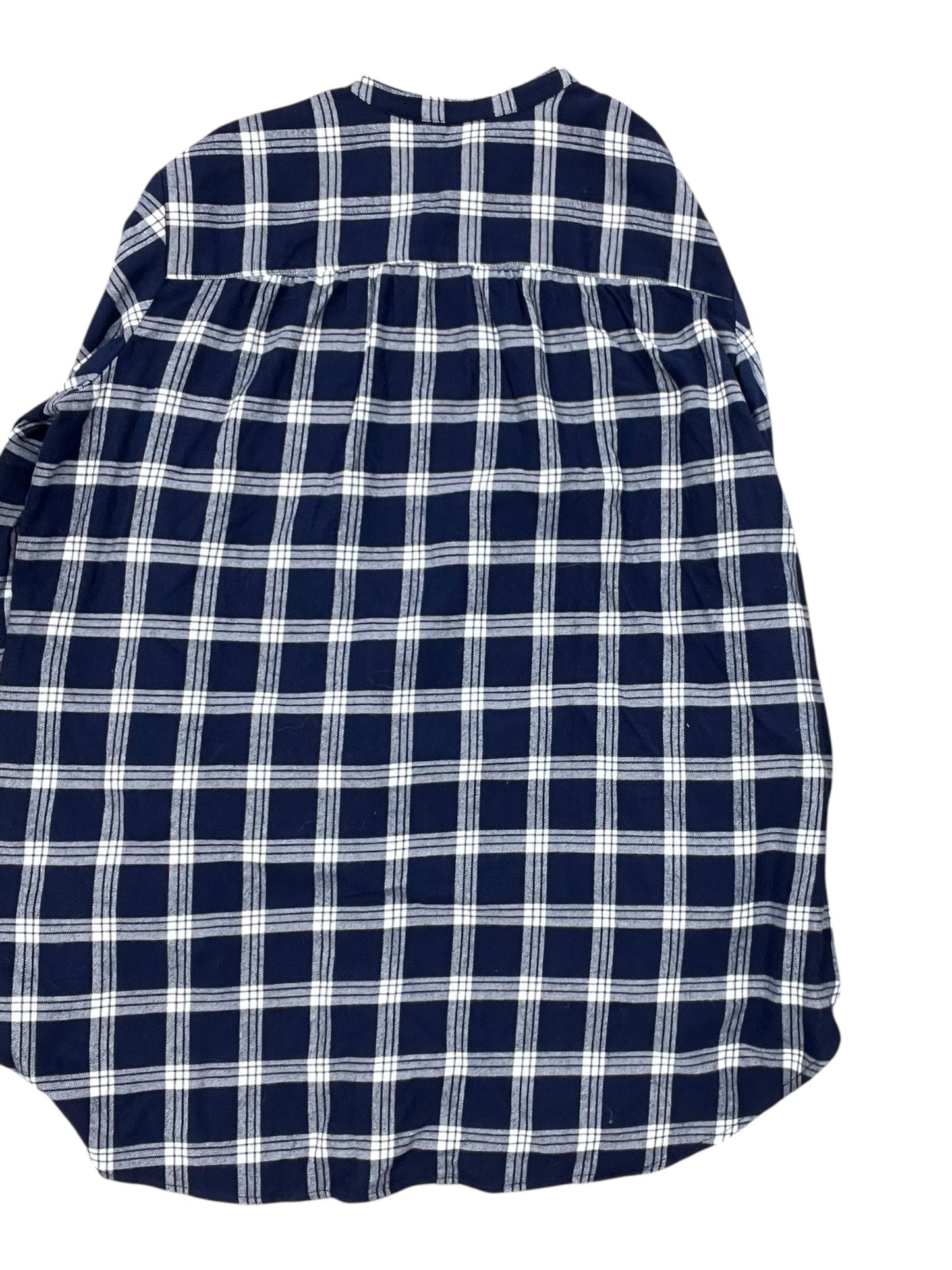 Top Ls By Lands End In Blue & White, Size:Xl