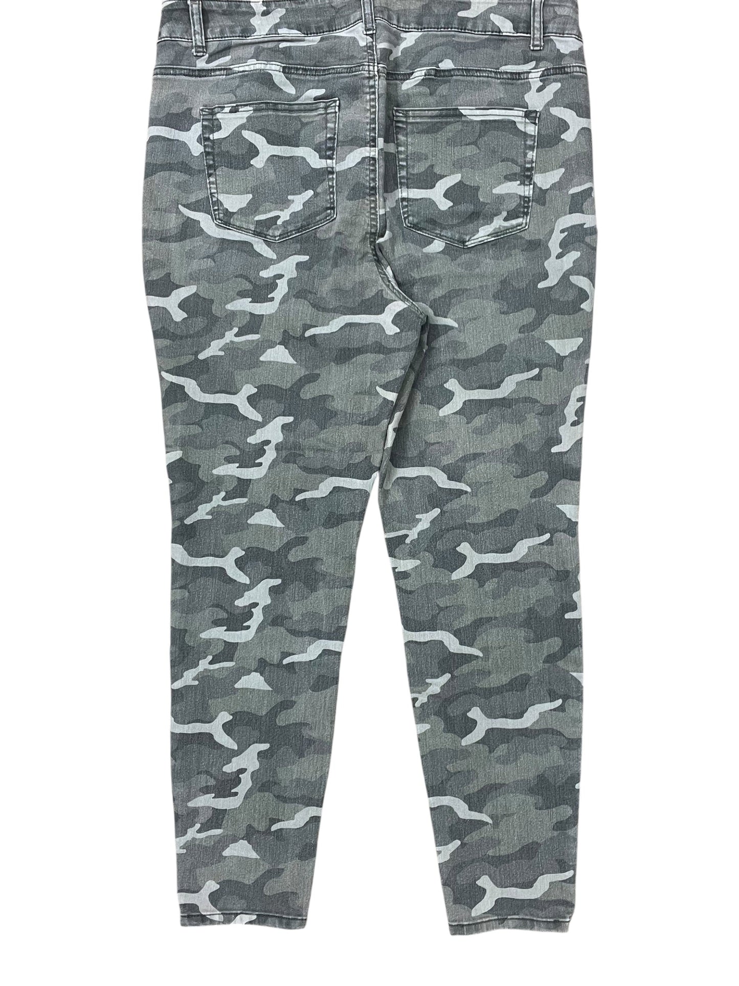 Jeans Skinny By Maurices In Camouflage Print, Size:18