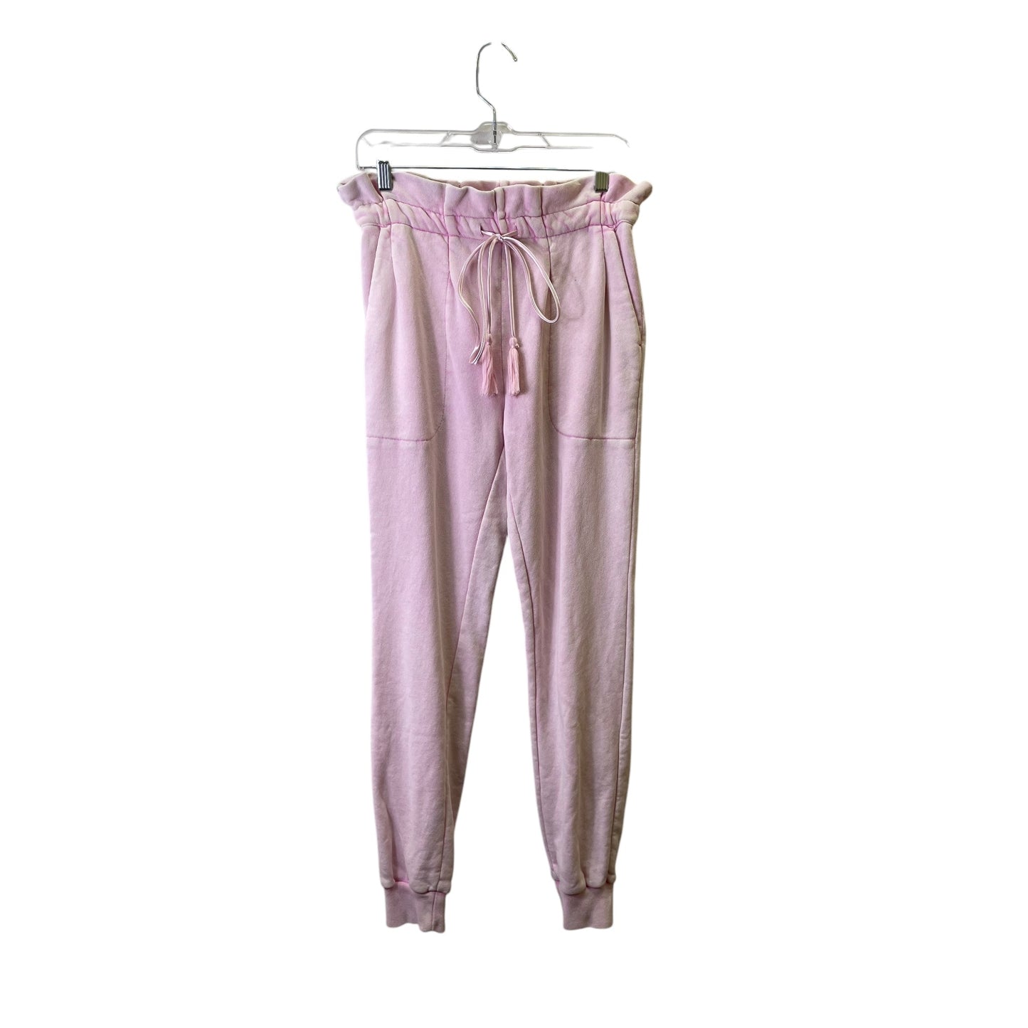 Athletic Pants By Something Navy In Pink, Size:S