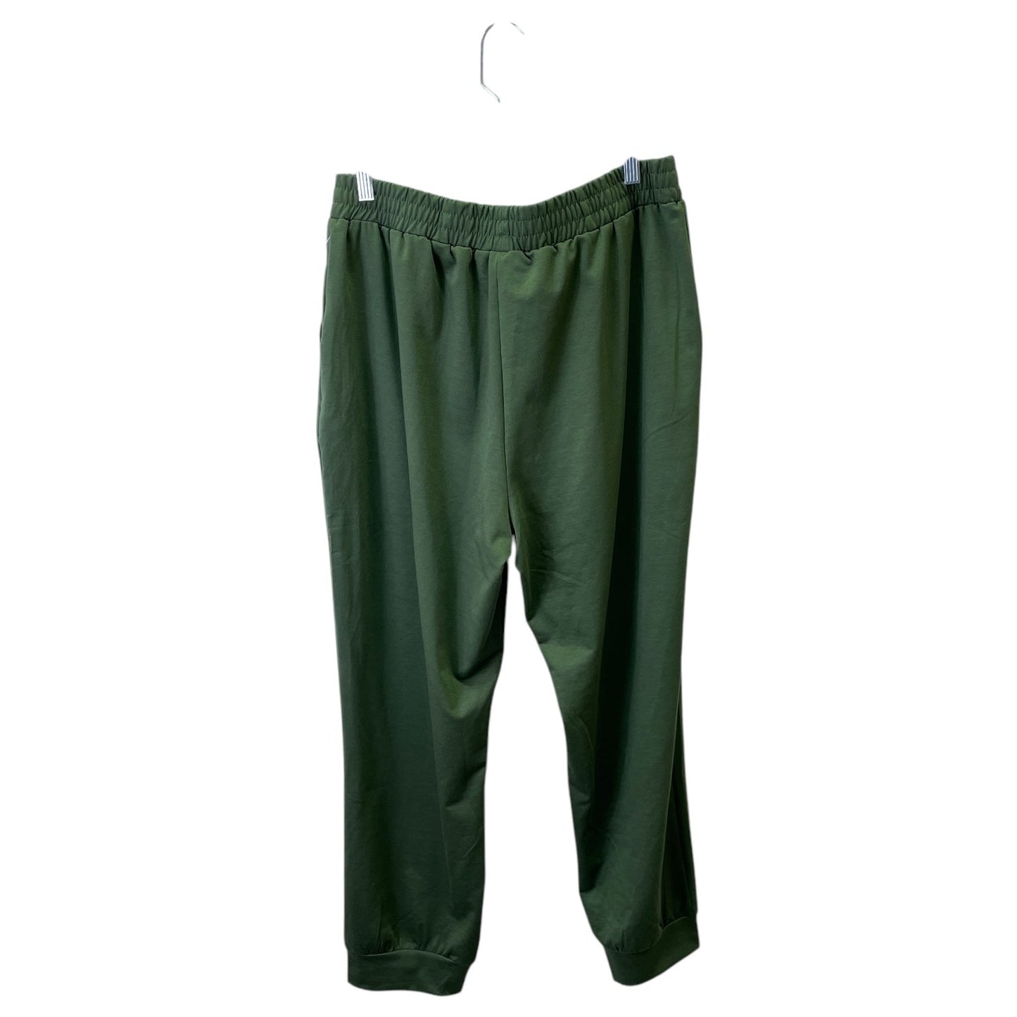 Athletic Pants By Cme In Green, Size:1X