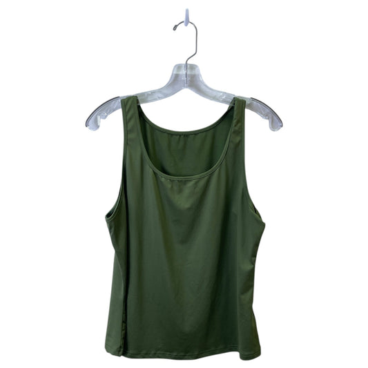 Athletic Tank Top By Cme In Green, Size:1X