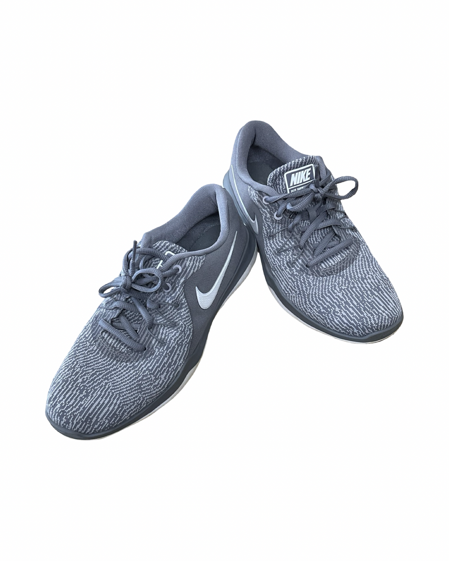 Shoes Athletic By Nike In Grey, Size:9