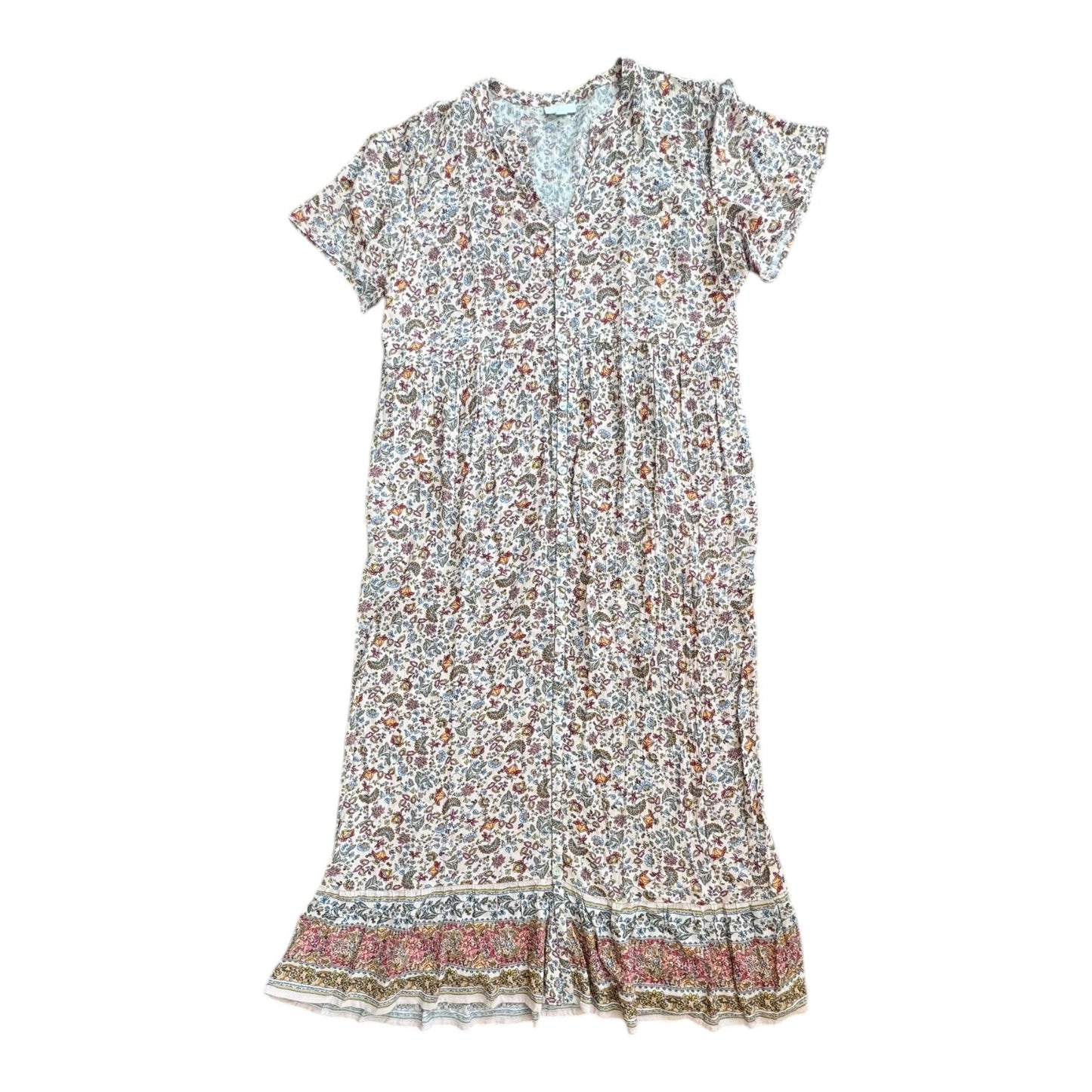 Dress Casual Maxi By J. Jill In Pink, Size:L