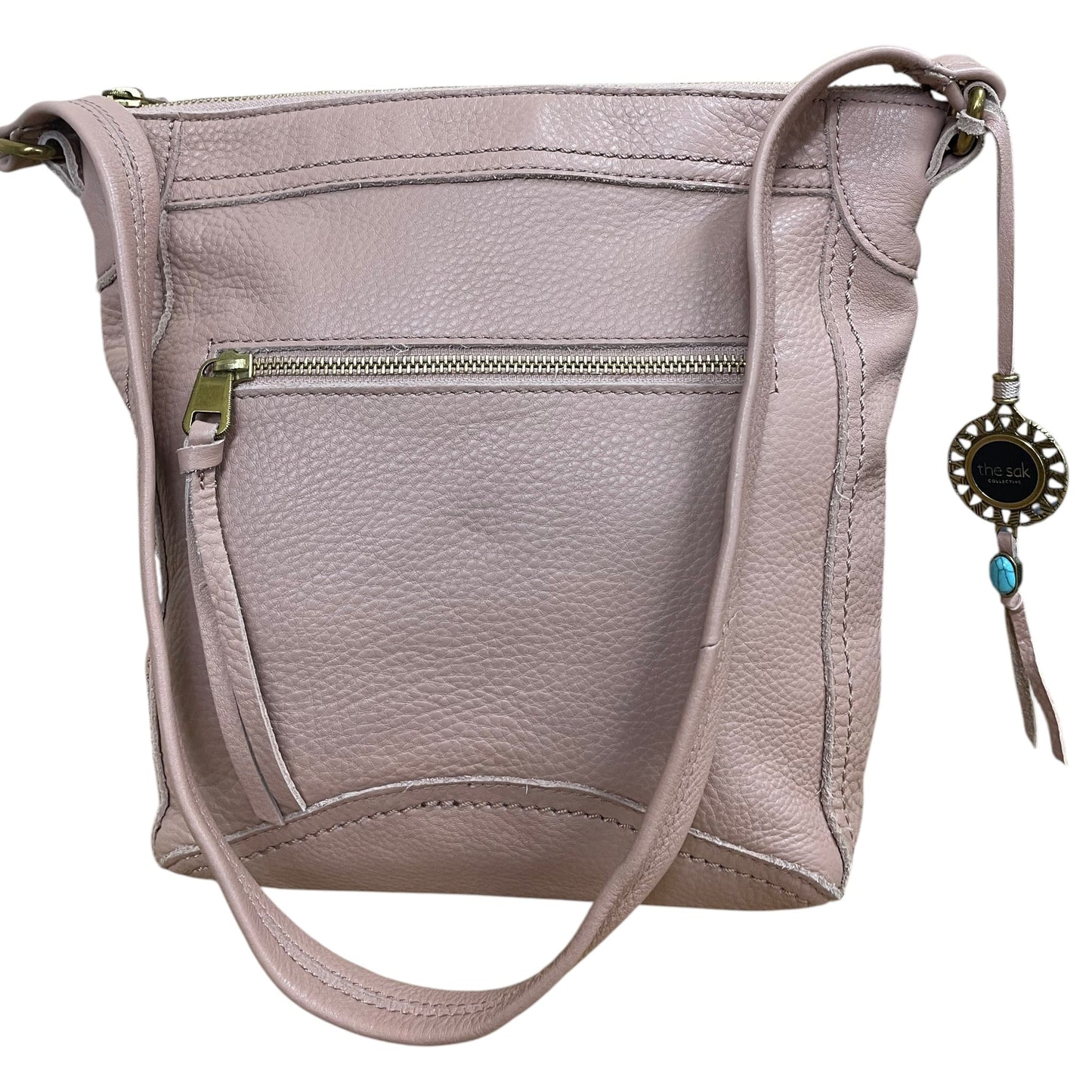Crossbody Leather By The Sak In Pink, Size:Medium