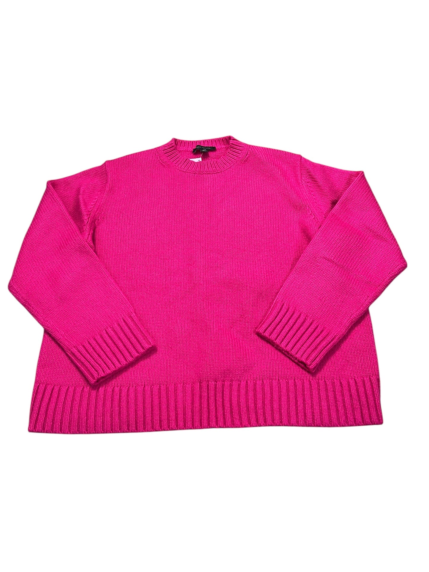 Sweater By Ann Taylor In Pink, Size:Xl