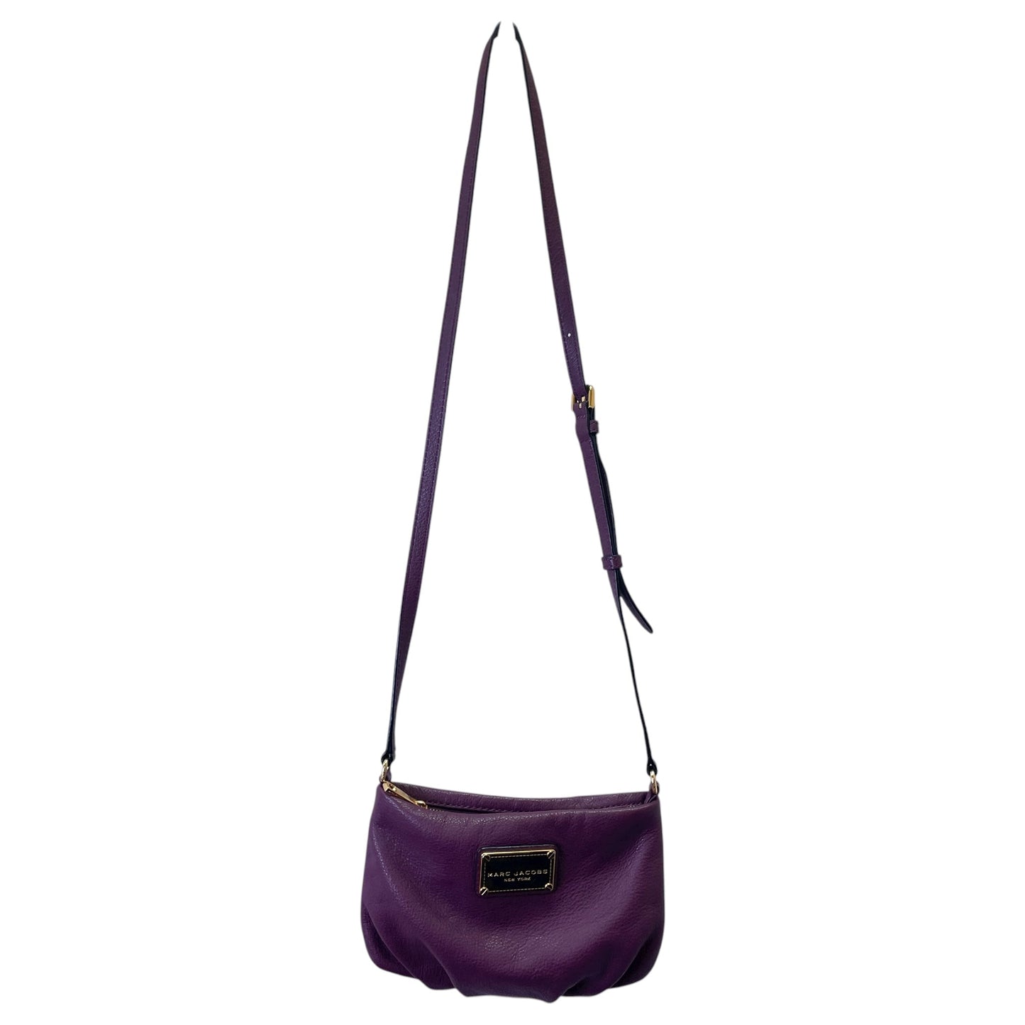 Crossbody Luxury Designer By Marc Jacobs In Purple, Size:Small