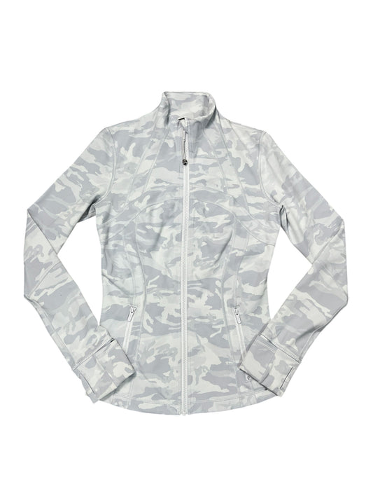 Athletic Jacket By Lululemon In Camouflage Print, Size:S