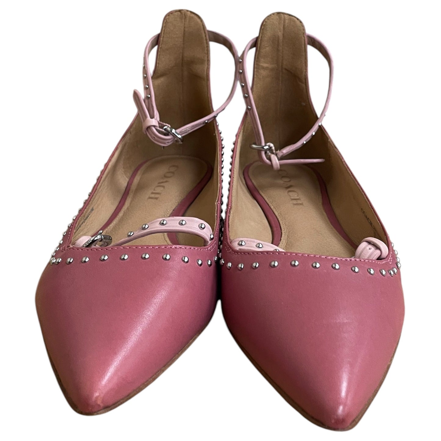Shoes Designer By Coach In Pink, Size:7