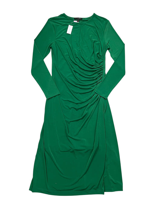 Dress Party Midi By Banana Republic In Green, Size:M