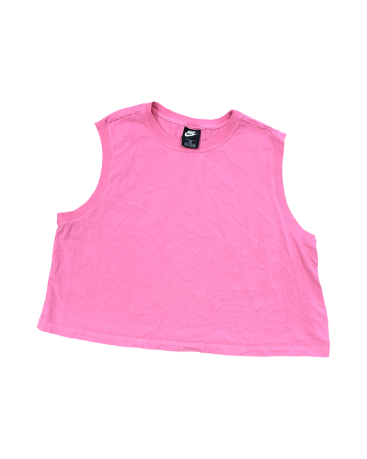 Athletic Tank Top By Nike In Pink, Size:3X